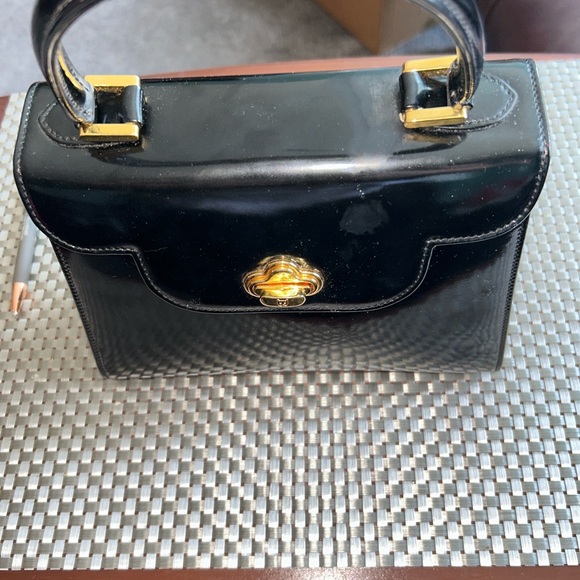 Bally Handbags - Bally One-handle handbag calfskin black leather Ladie H 7”x W 4”x D 9 Send Offer